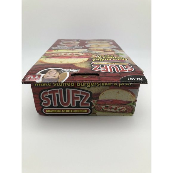 STUFZ Americas Stuffed Burger As Seen On TV Make Burgers Like A Pro! Brand New - Picture 6 of 6